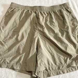 HP! Columbia Board Short Swim Tan Shorts
